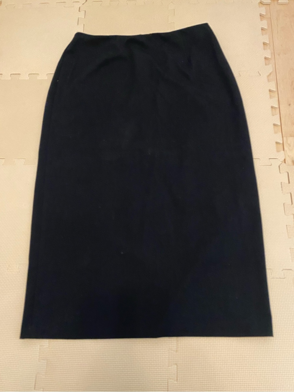 Talbots Black Pencil Skirt - Sleek Workwear Size 16